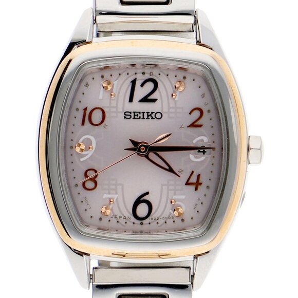 WATCH SEIKO SWFH084 1B22-0CJ0 SELECTION pink SS SOL - Picture 1 of 10